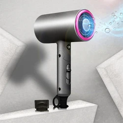 Electric Hair Dryer Negative Ions Blow Dryer High Power 1800W 2 In 1 Hair Dryer Hair Blower Styler Hot Cold Wind Salon Dryers