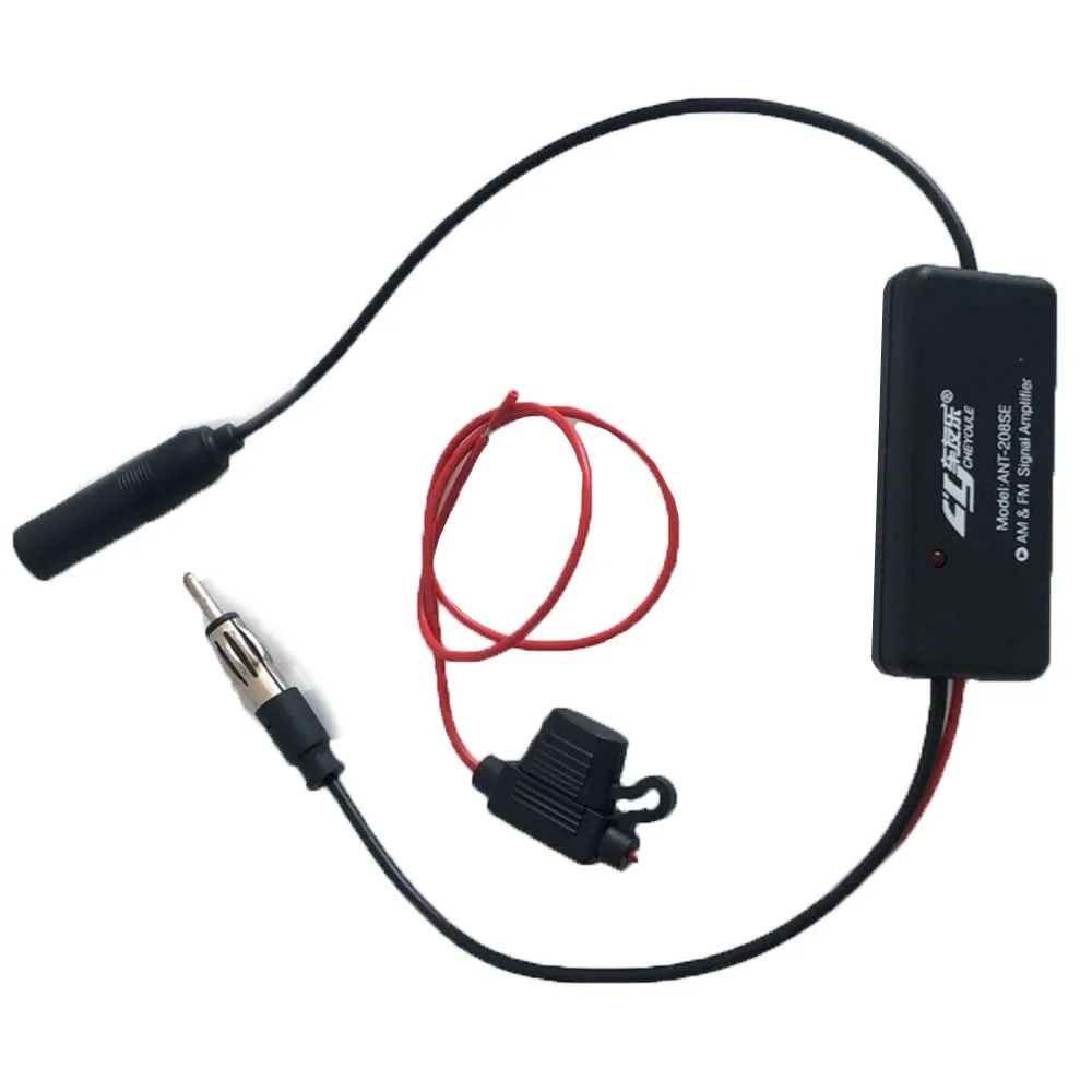 Радио усилитель сигнала авто FM/AM антенна усилитель уменьшить шум DC12V 25dib части