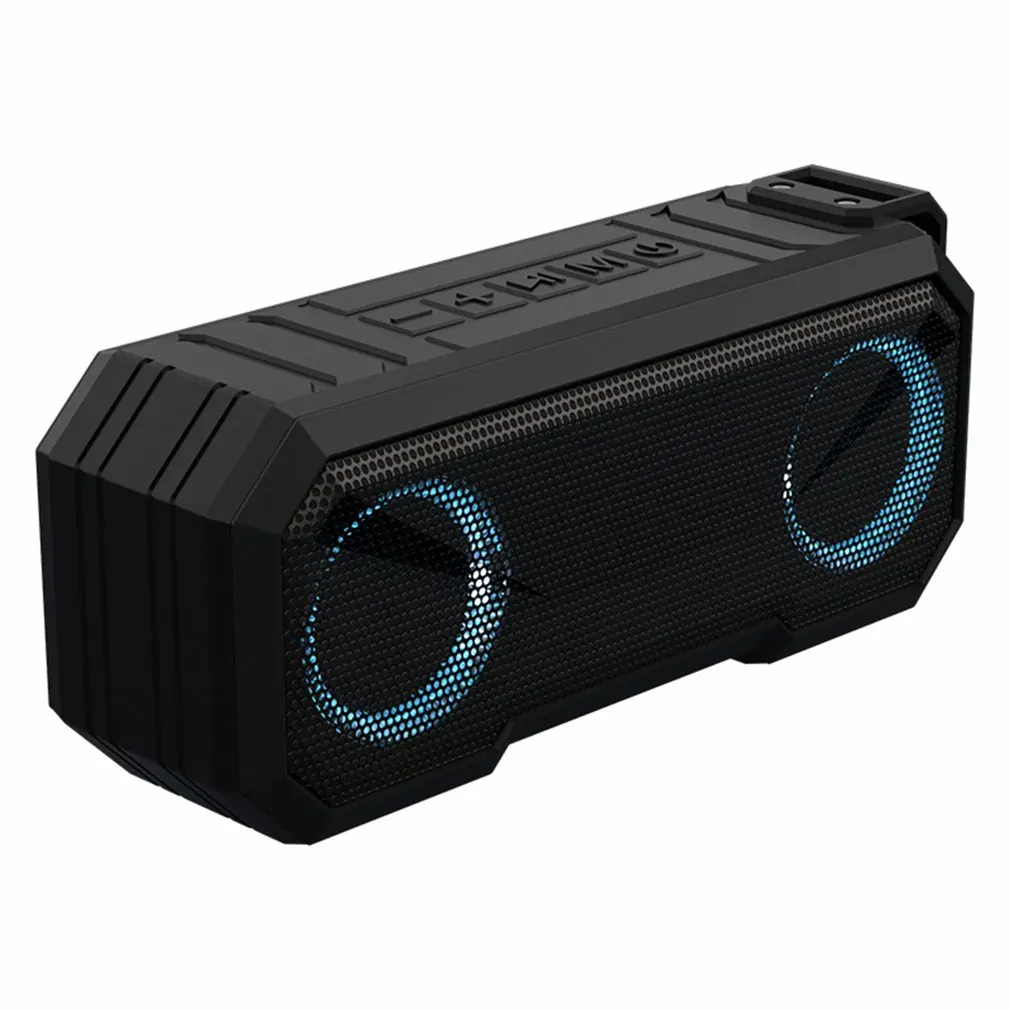 

Wireless Speaker Waterproof Colorful Luminous Speaker Suitable For Outdoor Practical With Power Bank Subwoofer