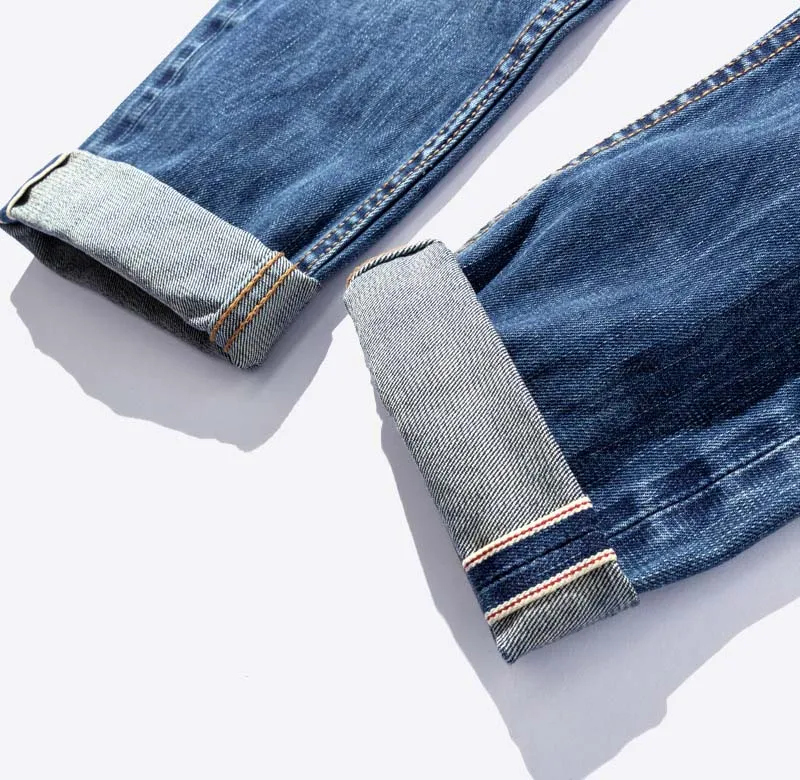 Tide Fashion Для мужчин повседневные джинсы Прямые Свободные мешковатые потертые джинсы брюки-шаровары в стиле хип-хоп винтажный скейтборд под старину с брюками