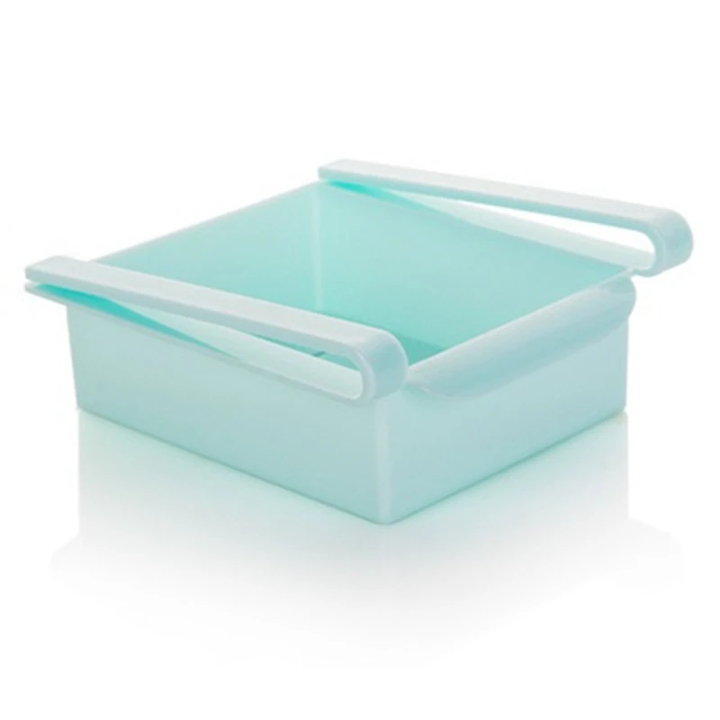 

Fresh Crisper Rack Container Storage Box Kitchen Supplies Fridge Storage Rack Drawer Layer Partition Refrigerator Holder Food