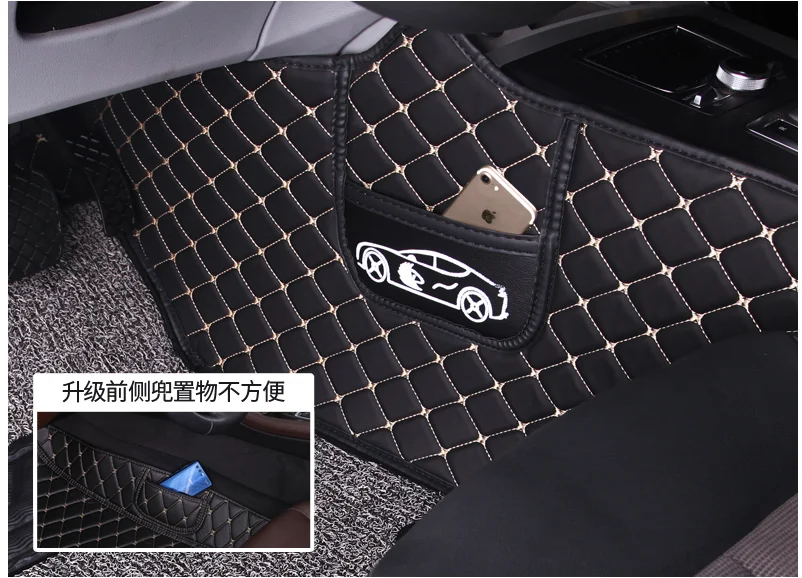 Напольный коврик с полным покрытием для geely Atlas geely auto emgrand X7 1 комплект