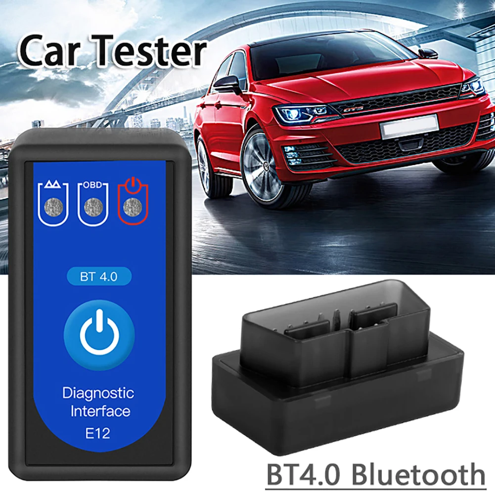 

EEOBD-E12 BT4.0 3.0 WIFI Bluetooth OBD2 Auto Diagnostic Tool Interface Scanner Fault Detector Car Repair Tool Engine Code Reader