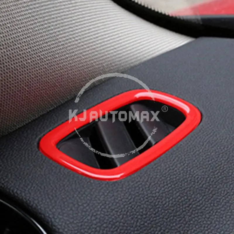 KJAUTOMAX для Mini Cooper F60 на выходе украшения Материал из АБС-пластика, красного и розового цвета проверки 2 шт./компл