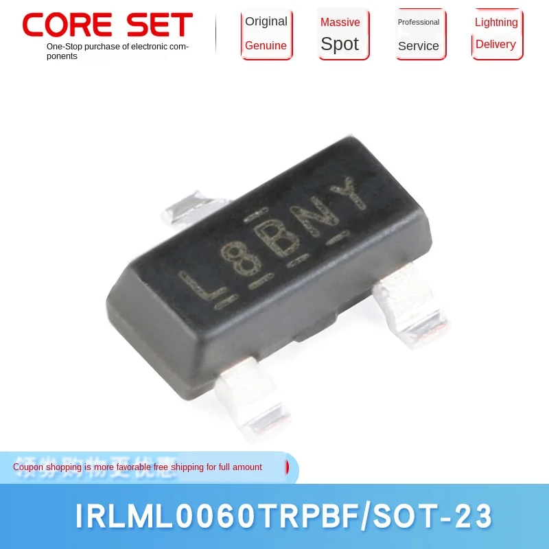 10 шт. IRLML0060TRPBF SOT-23 N канал 60В/2.7a стикер MOSFET-tmall.com Tmall | Электроника