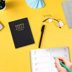 Carnet de calendrier pour l'année 2022, planificateur quotidien, calendrier de gestion du temps 