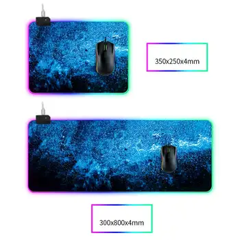 

Mouse Pad Gamer Mouse Pad rgb Large Mouse Mat Big Computer Mousepad with Non-Slip Rubber Base Surface Mause Pad for Keyboard