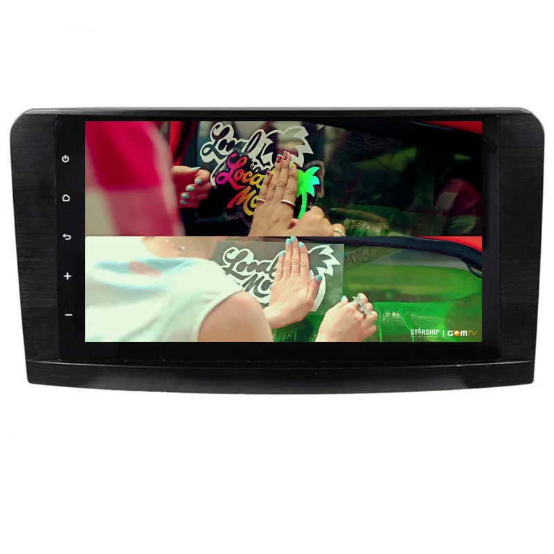 NaviTopia 9 дюймов 8 core ram 2G rom 32G Android 8,1 Автомобильный gps радио плеер для Benz ML GL W164 2005 2006 2007 2008 2009 2010-2012