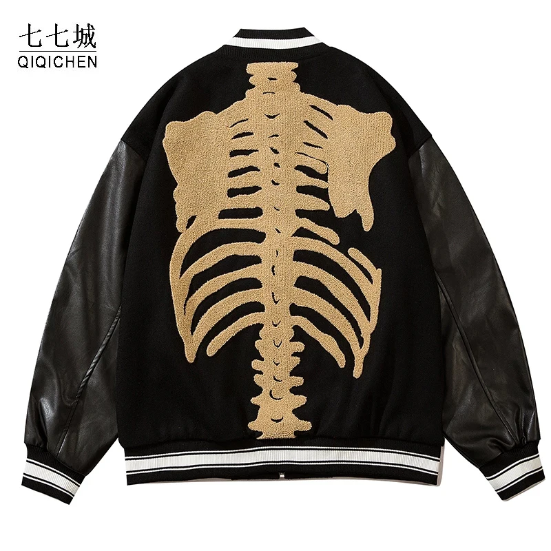 skeleton jacket mens