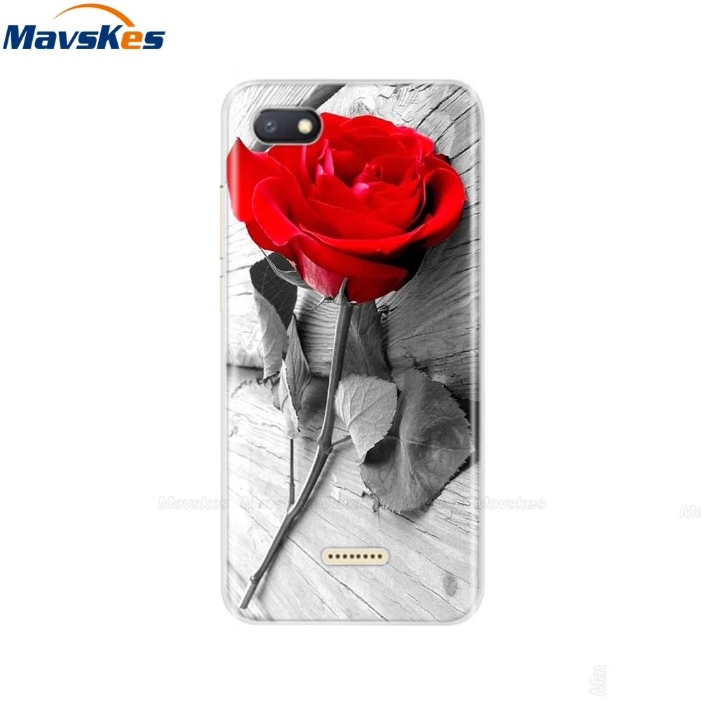 Ốp Lưng Điện Thoại Cho Xiaomi Redmi 6A Ốp Lưng Trong Suốt Ốp Lưng TPU Cho Xiaomi Redmi6A Bao 6 Một Điện Thoại Vỏ funda Bảo Vệ Túi 