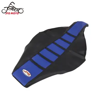 

Motorcycle Stripe Gripper Rubber Seat Cover For Yamaha YZ125 YZ250 YZ 125 250 1996-2001 1997 1998 1999 2000 96-01 Off-road Bike