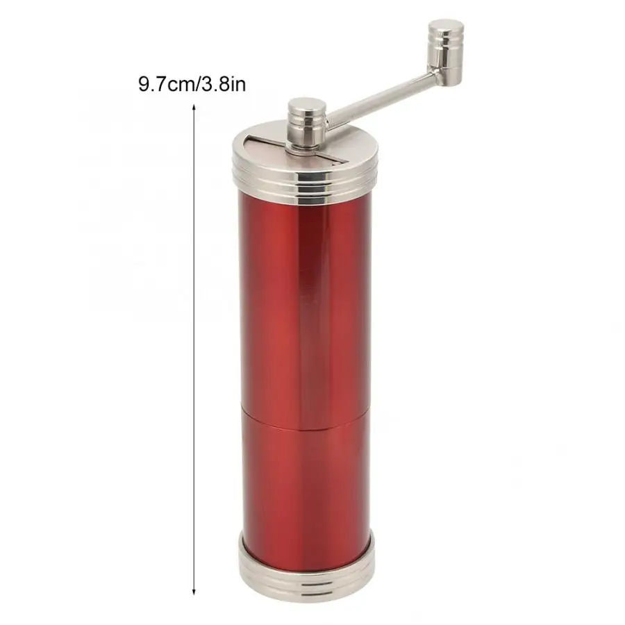 Coffee Mill Household Portable Stainless Steel Manual Coffee Mill Grinder Hand Crank Grinding Machine Kitchen Housewhold