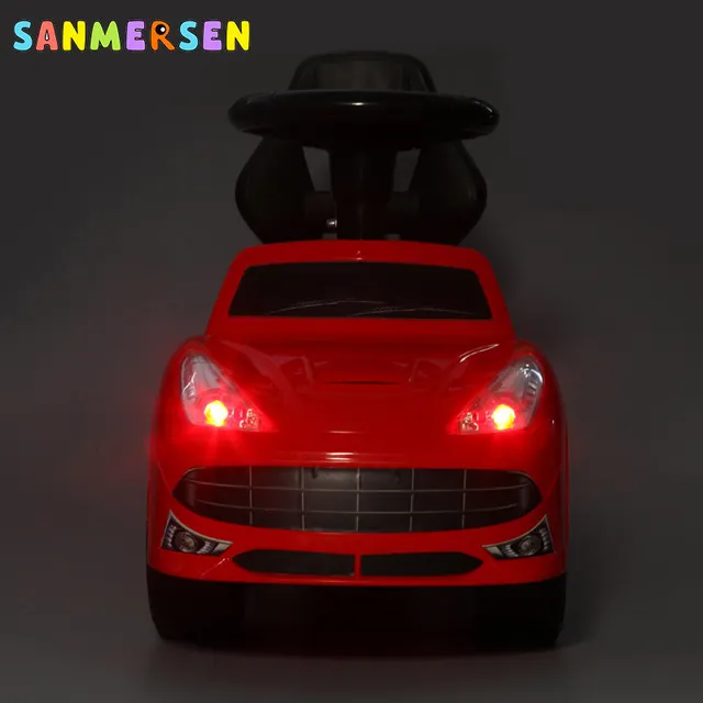 Baby Scooter Walker Kids Ride on Toys Four-Wheeled Swing Car with Music Multifunction Kids Boys Outdoor Toys Car 1-3 Years Old 3