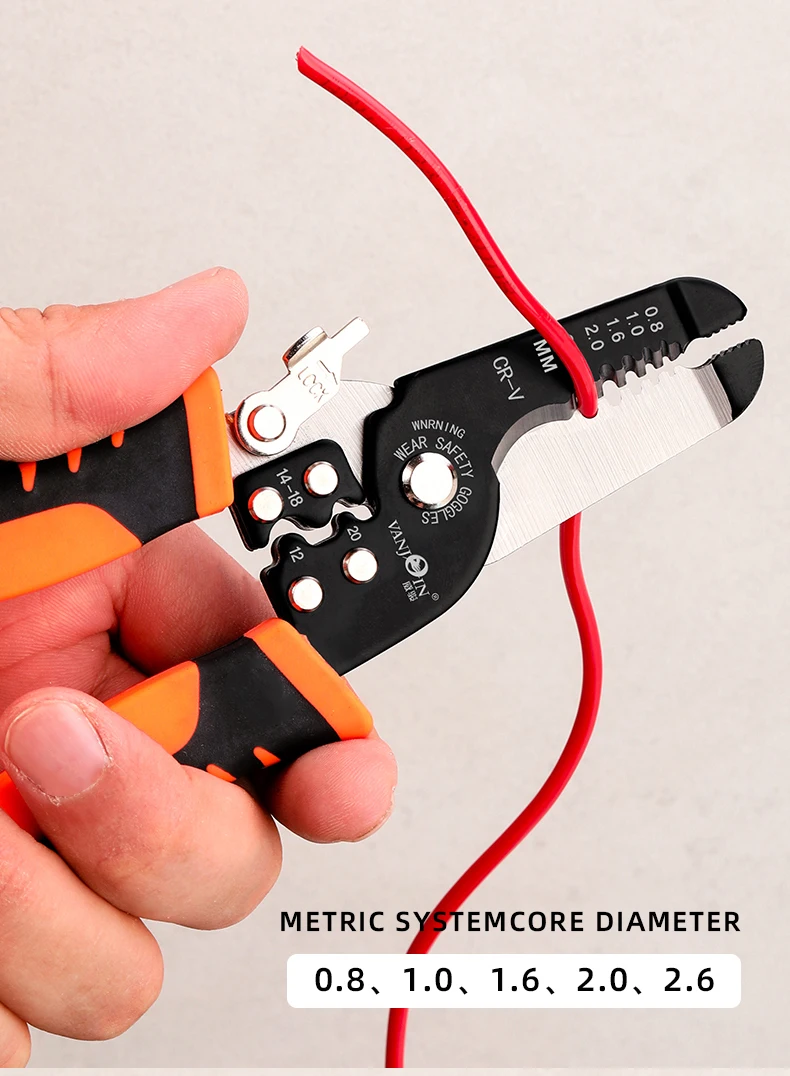 Vanjoin Wire Stripper Crimping Pliers Electrician Tools Alicate Multifuncional Wire Cutter Terminal Tubular Crimper Hand Tools Vanjoin Wire Stripper Crimping Pliers Electrician Tools Alicate Multifuncional Wire Cutter Terminal Tubular Crimper Hand Tools