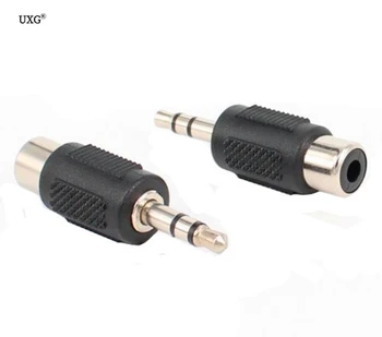 

1/8" 3.5mm Stereo Male to Phono RCA Female Connector Adapter Converter