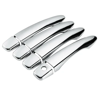 

8Pcs Chrome Door Handle Cover Trim for Nissan Qashqai J11 2014-2019