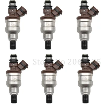 

6pcs Fuel injectors 23250-65020 23250-65020 For Toyota 4Runner Hilux Pickup 1989-1995 SR5 T100 3VZE 1993-1994 3.0L 2959CC