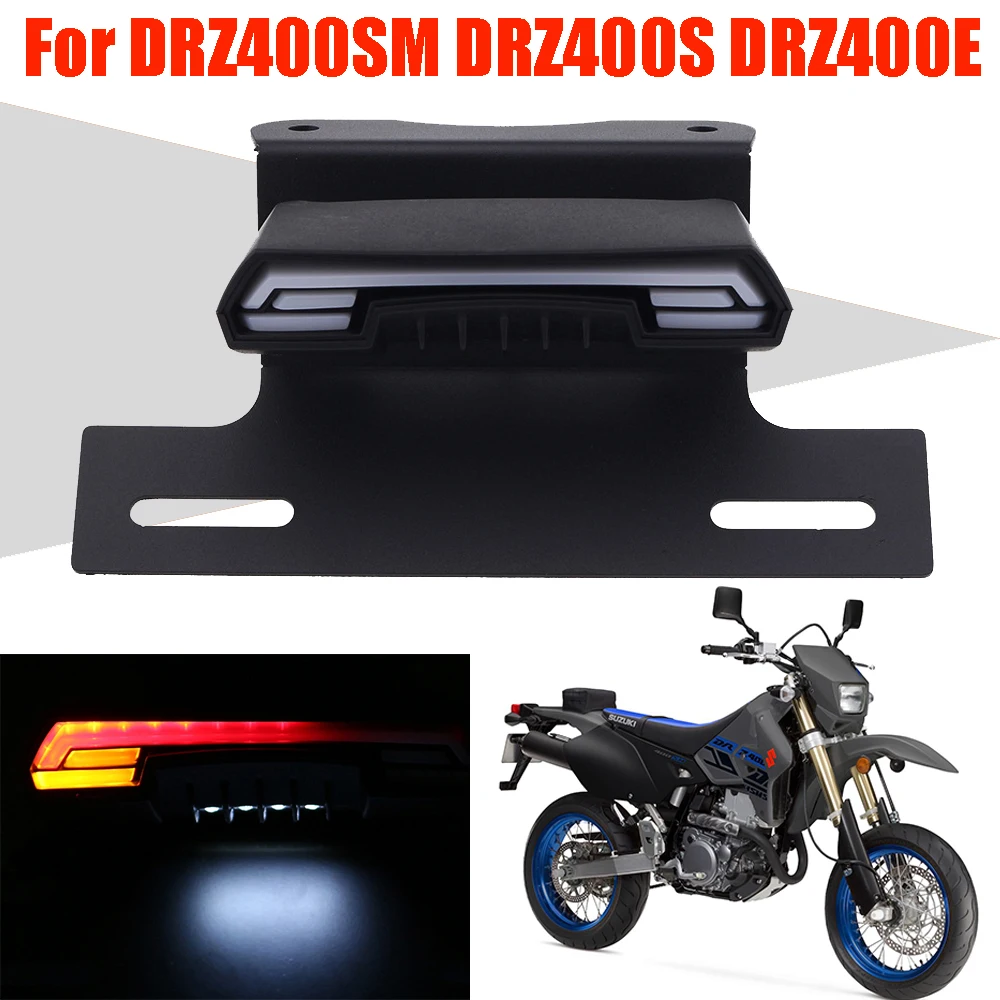 Per Suzuki Drz400Sm Drz 400Sm Drz400 Drz 400 Sm Accessori Moto Porta Targa Coda Ordinata Staffa Eliminatore Parafango