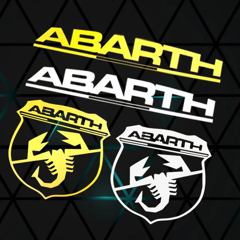 Эмблема скорпиона для украшения салона автомобиля внешнего вида fiat 500 abarth