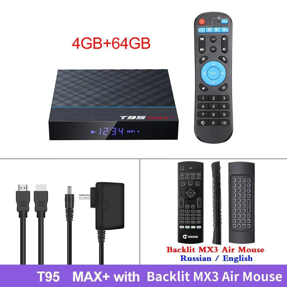 4GB64GB MX3 ТВ-приставка Amlogic S905X3 8 K, Android 9,0, 4 Гб ОЗУ, 64 Гб ПЗУ, двойной Wifi, Youtube, Android 9,0, ТВ-приставка, 2 ГБ, 16 ГБ, 32 ГБ, медиаплеер - Цвет: 4GB64GB MX3