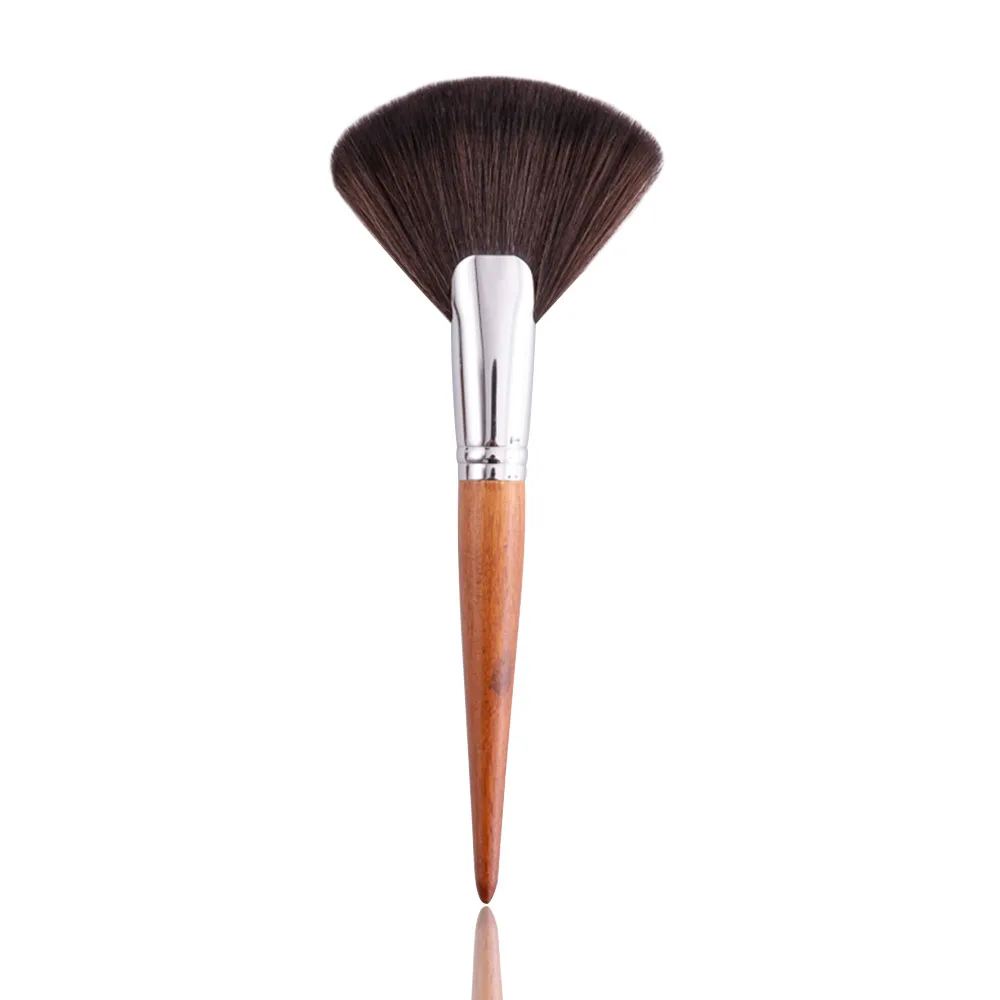 18 Fan brush BBL 1 шт., розовая Кисть для макияжа, кабуки, пудра, Тональная основа, румяна, двусторонняя скульптурная кисть для растушевки, хайлайтер, мазок для теней, носовая кисть - Handle Color: 18 Fan brush