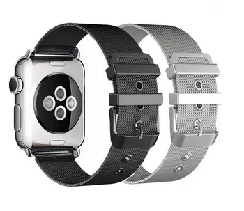 

50pcs Milanese Loop for Apple Watch Band series 4 3 2 1 38mm 42mm 40mm 44mm Stainless Steel Metal Strap Milanese Loop Bracelet