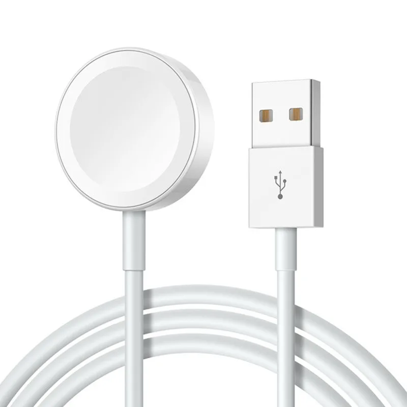 Portable QI Smart USB Watch Charger Cable Magnetic Wireless Charging Dock for Apple IWatch Series 7 6 5 4 3 2 SE Applewatch Cord |