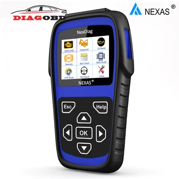 

OBDII Car Diagnostic Tool NEXAS ND606 OBD2 Automotive scanner For Mercedes Benz OBD 2 Scanner ABS Airbag EPB Battery Oil Reset