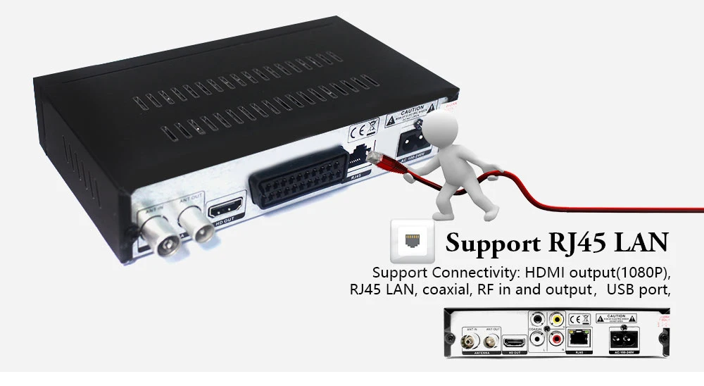 Приемник сигнала ТВ полностью для DVB-T цифрового эфирного DVB T2 H.264 DVB T2 таймер нет поддержка для Dolby AC3 PVR Прямая поставка