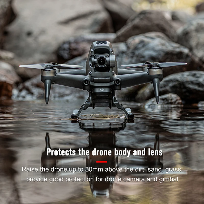 djiFPV 一式おまけ多数 Dji fpvコンボドローン折りたたみ着陸ギア拡張高揚30