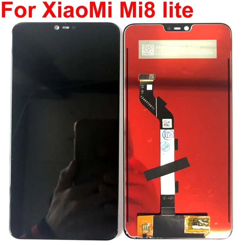 

IPS Original LCD 6.26"New For XiaoMi Mi8 lite mi8 Youth mi8x mi 8x LCD Display and Touch Screen Digitizer Assembly Replacement