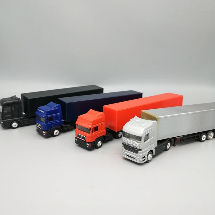 Металлическая модель грузовика Mercedes-Benz 1:87 18 см | Игрушки и хобби