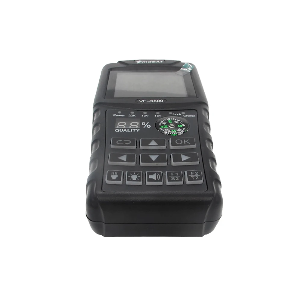 VF 6800 спутниковый искатель Полная поддержка DVB S/DVB S2 T/T2 C/C2 MPEG2/MPEG4 английский