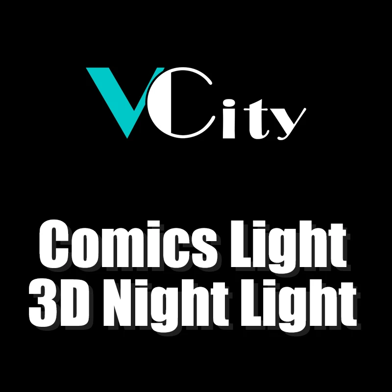 VCity VIP заказ комиксов 3D светильник 2 | Освещение