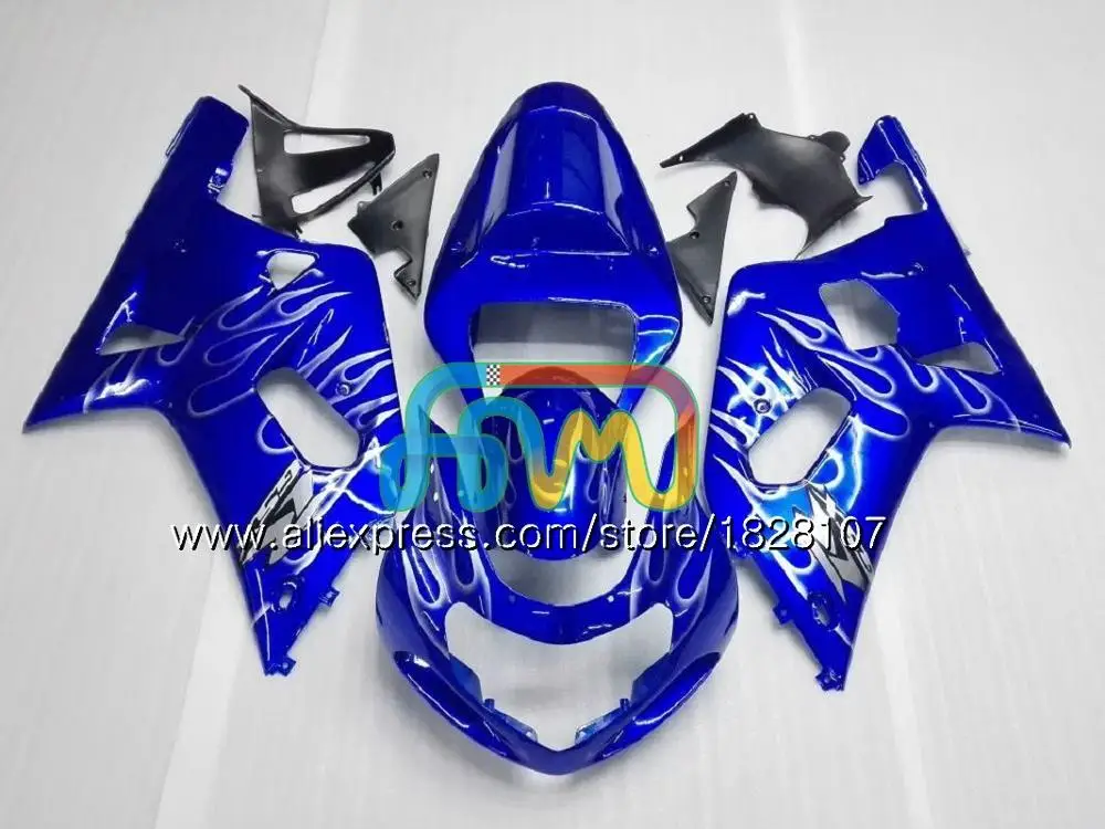 No. 8 Черный Пламя+ майка K1 для SUZUKI GSXR-600 GSXR750 GSXR 600 750 CC ввиде горшка 01-03 93BS. 20 GSX-R750 GSXR600 01 02 03 2001 2002 2003 обтекатель - Цвет: No. 8