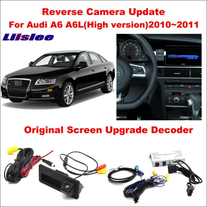 

For Audi A6 (C7/4G) 2011-2016 3G MMI Car Front Rear View Camera Original Screen Upgrade Interface Reverse Decoder Module