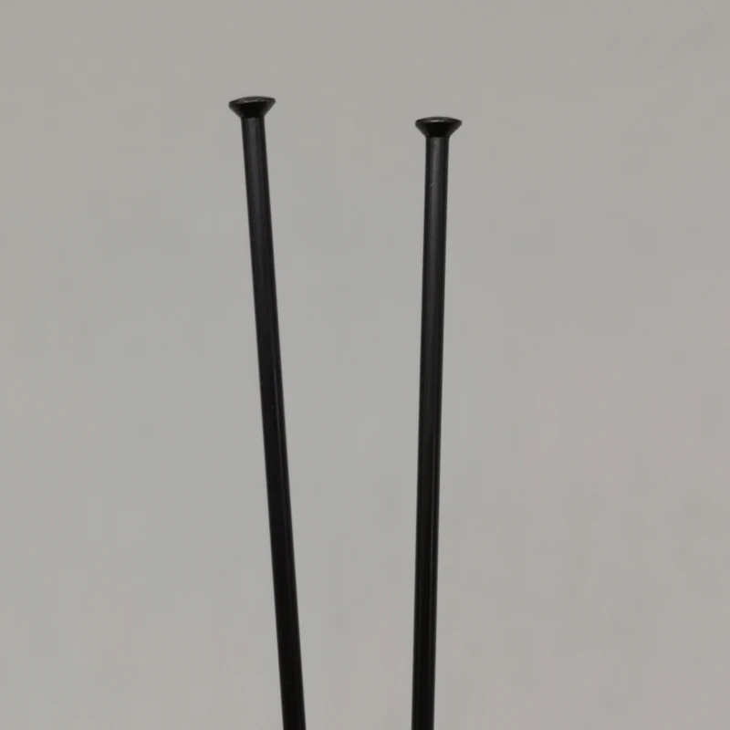 10 Pieces A Lot Diameter 1.8mm Black Color Spokes 304 Stainless Steel Straight Pull Tint Black Surface Mountain Bike Spokes