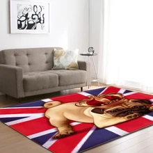 Мультфильм большой гостиной ковер 3D Pet Shapi собака чайный столик ковер домашний Декор Детский ползающий коврик для детской спальни ковер