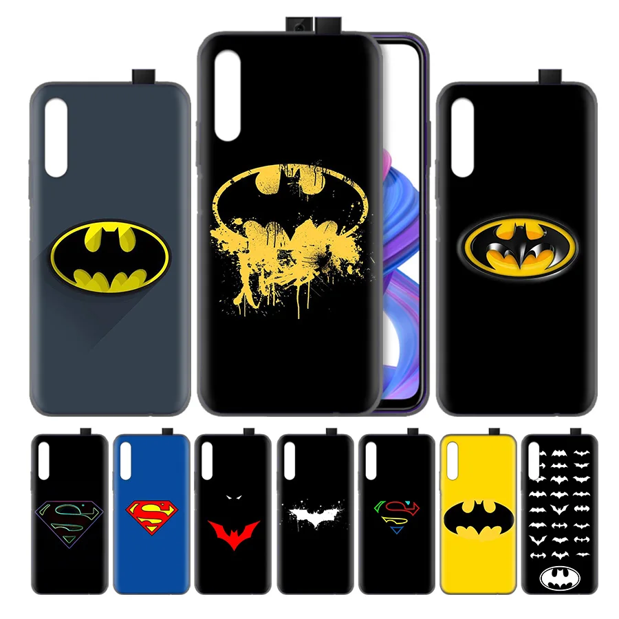 

Silicone Case Cover for Huawei Honor 8X 8C 8A 8S 9X 10 20 20i V20 Play Y5 Y7 Y9 Lite Pro Prime 2019 Nova 4e DC Superhero Batman