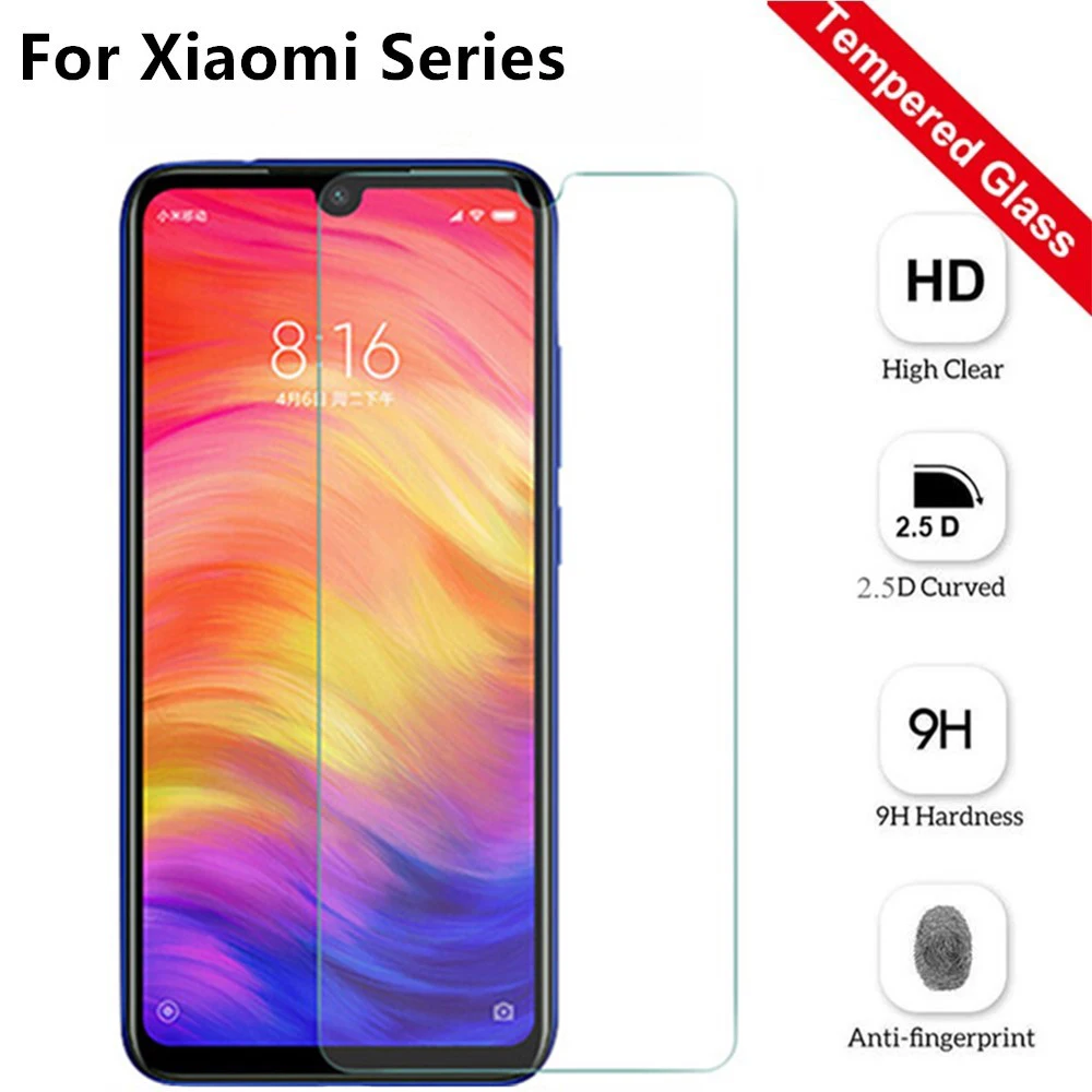 Закаленное стекло для Xiaomi Redmi Note 7 Защитное 7A экрана Xiomi Xaomi Red Mi Note7 | Мобильные