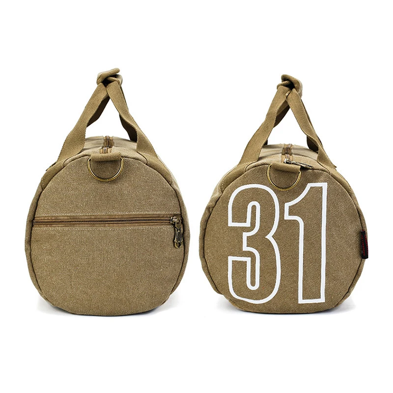 Gym Bag - Canvas Sport Bag Training Gym Bag Men Woman Fitness Bags Durable Multifunction Handbag Outdoor Sporting Tote For Male