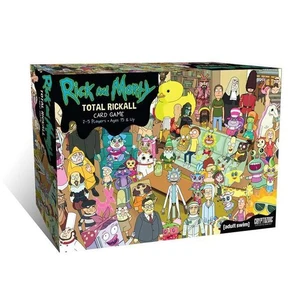 Board Game Rick and Morty Total Rickall Card Game 2-5 Players Party Game Get-together Family Game