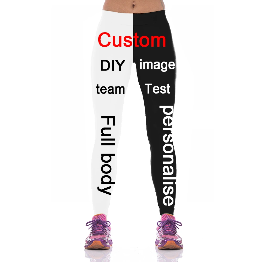 CJLM 3D Print Skull Leggings Elastic Fitness Slim Design Fun Trousers DropShip DIY Workout Custom Women Soft Legging Personality scrunch leggings