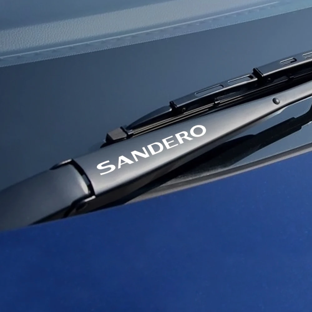 Автомобильные водонепроницаемые ПВХ наклейки для Renault Sandero 4 шт. декоративные