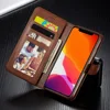 Leather Wallet Case for iPhone 12 Pro Max Mini 11 XS XR X SE 2022 8 7 6 6s Plus 5S 5 Luxury Flip Cover Coque Card Slots Magnetic ► Photo 2/6