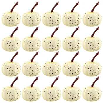 

20pcs Simulation Lifelike Artificial Small Pumpkin Model Halloween Decoration