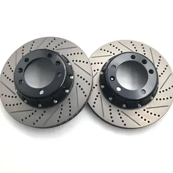 

Jekit factory brake rotor ring 350x34mm with center hub Disc friction area 65mm-70mm match with honda-civic alfa romeo brake