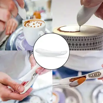 

2020 new Creative Coffee Cake Coffee Carved Pen Pastry Tools T4F7