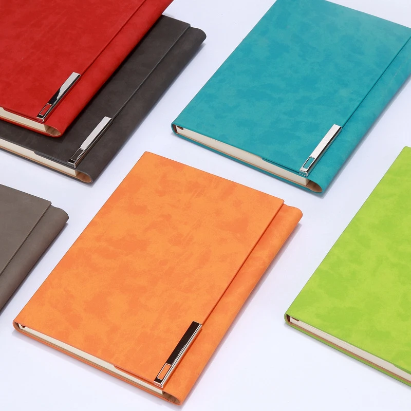 HOT-Simple Business Diary Notebook Planners Creative Notepads Perfect Binding Recording Daily Memos Notebooks Gifts