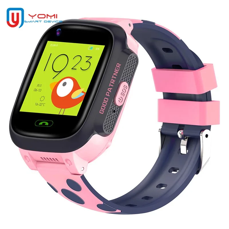 Smart Wristwatch for Kids Baby 4G Network Watch HD Video Call GPS WIFI Locating Safe Tracker SOS Anti-Lost Children SmartWatch